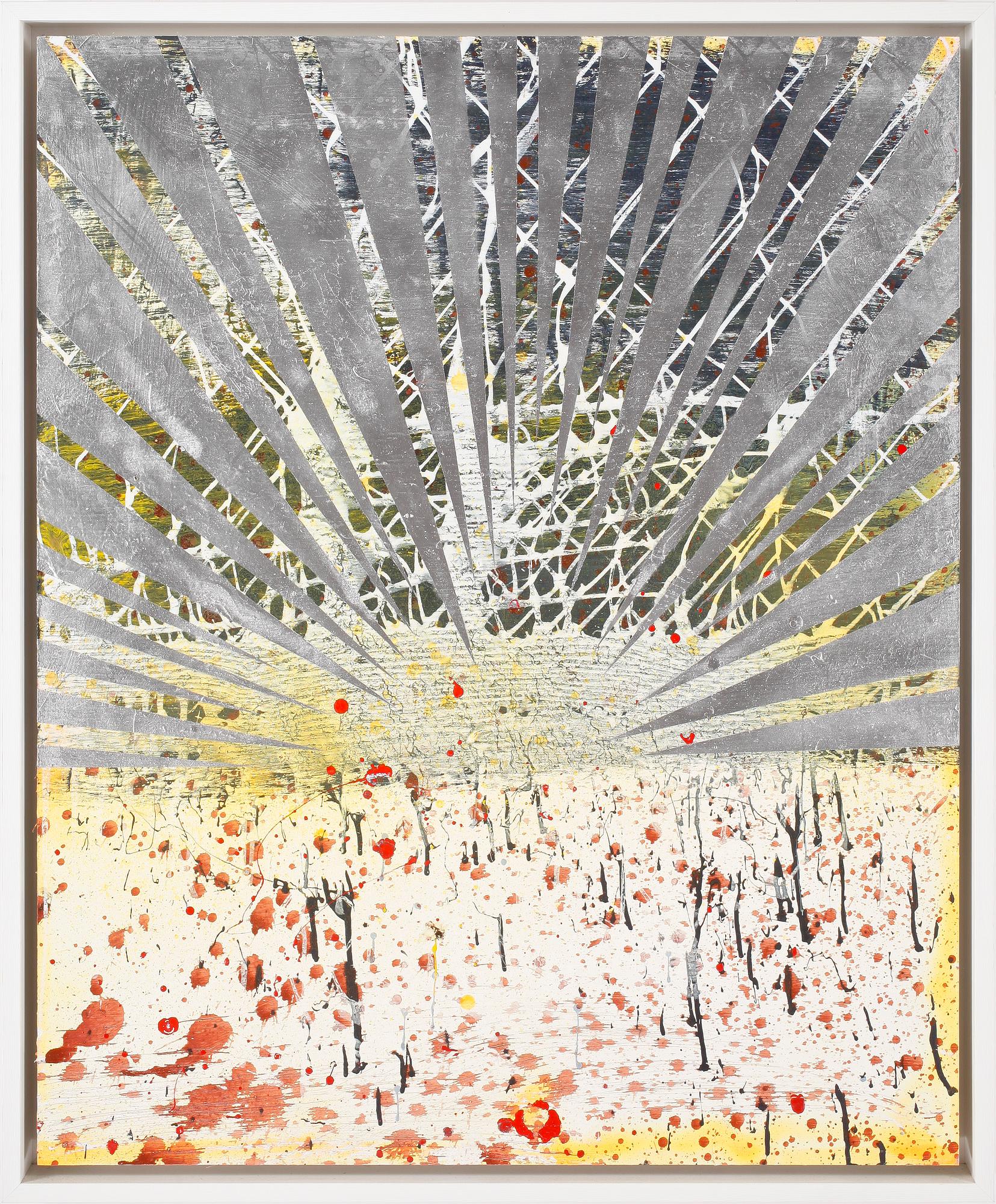 LUKAS GÖTHMAN, olja och blandteknik på trä, signerad à tergo.