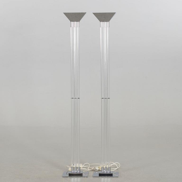 A PAIR OF FLOOR LIGHTS BY RELUX, ITALY 1980'S.