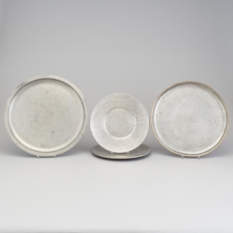 TENNFAT, 5 st, Firma Svenskt Tenn Stockholm, bland annat 1944.