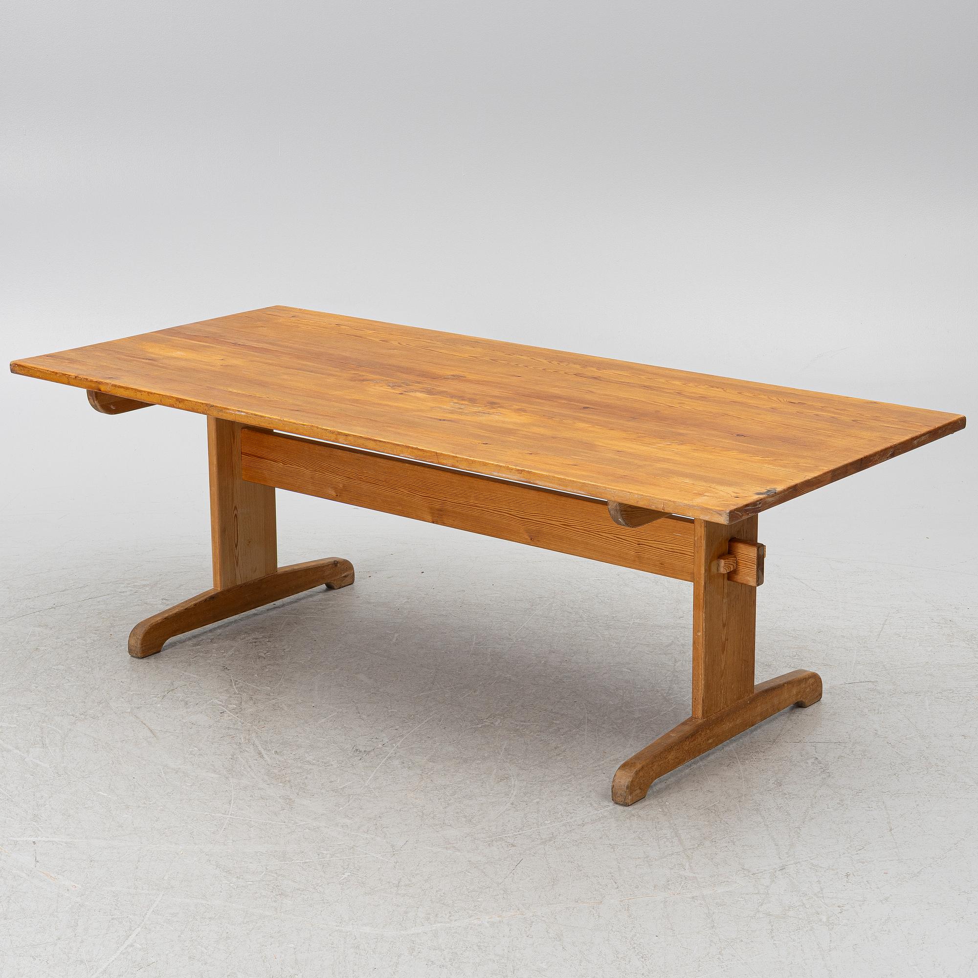 Matbord, furu, 1970/80-tal.