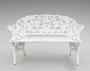 TRÄDGÅRDSSOFFA, aluminium, 1900-talets andra hälft.