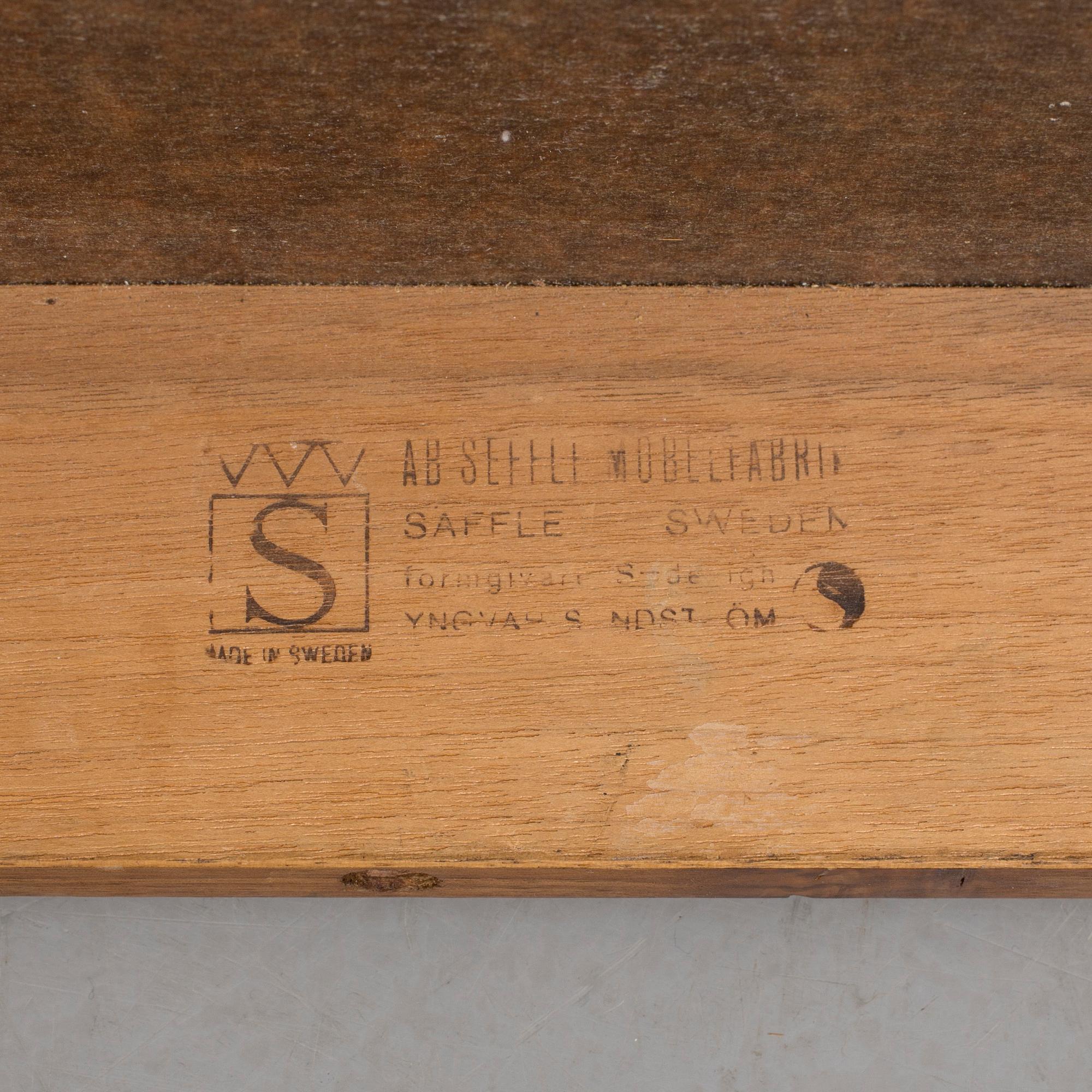 SOFFBORD, P. Törneman, Säffle möbelfabrik, 1966.