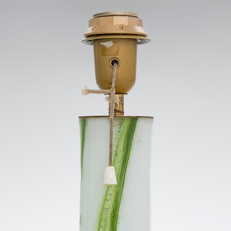 Tamara Aladin, A pair of 'Coral' tablelamps for Riihimäen Lasi Oy, Orno, Finland. In production 1975-1976.
