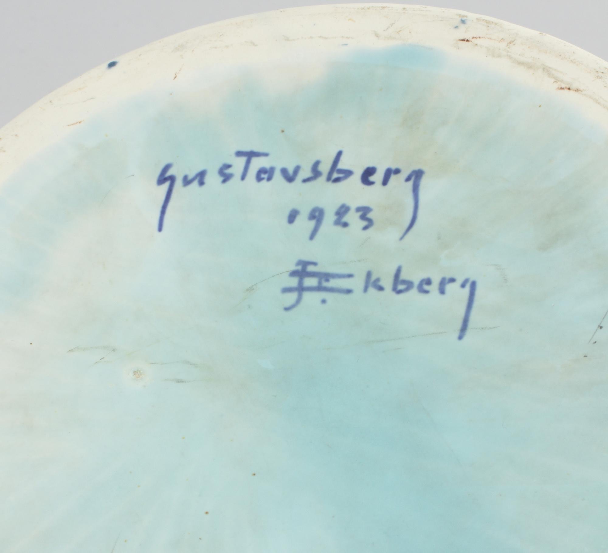 YTTERFODER, "Sgrafitto", Josef Ekberg Gustavsberg 1923.