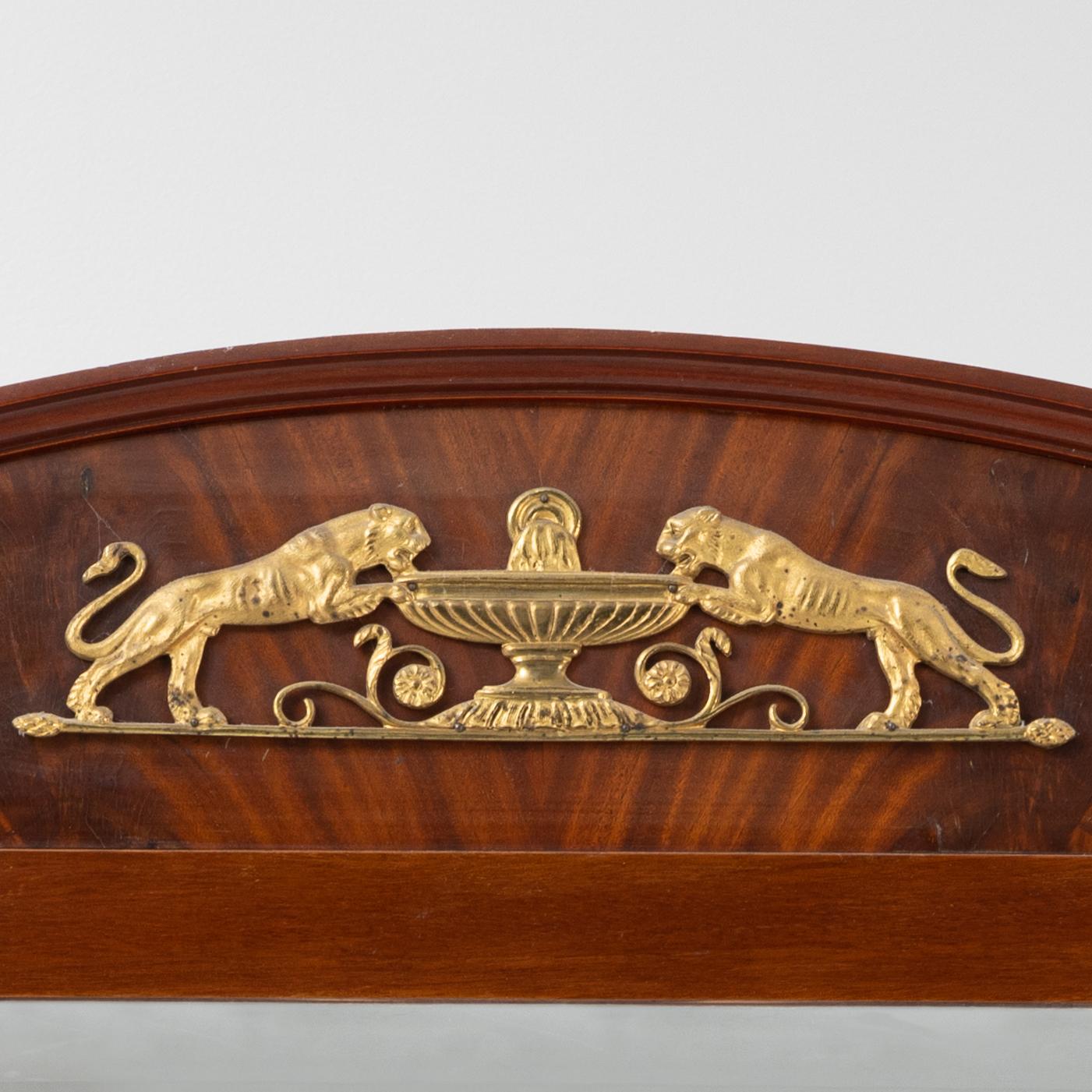Spegel med konsolbord, empirestil, 1900-talets början.