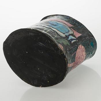 Dorrit von Fieandt, A ceramic vase, monogram signed DF. Unique piece. Latter half of the 20th century.