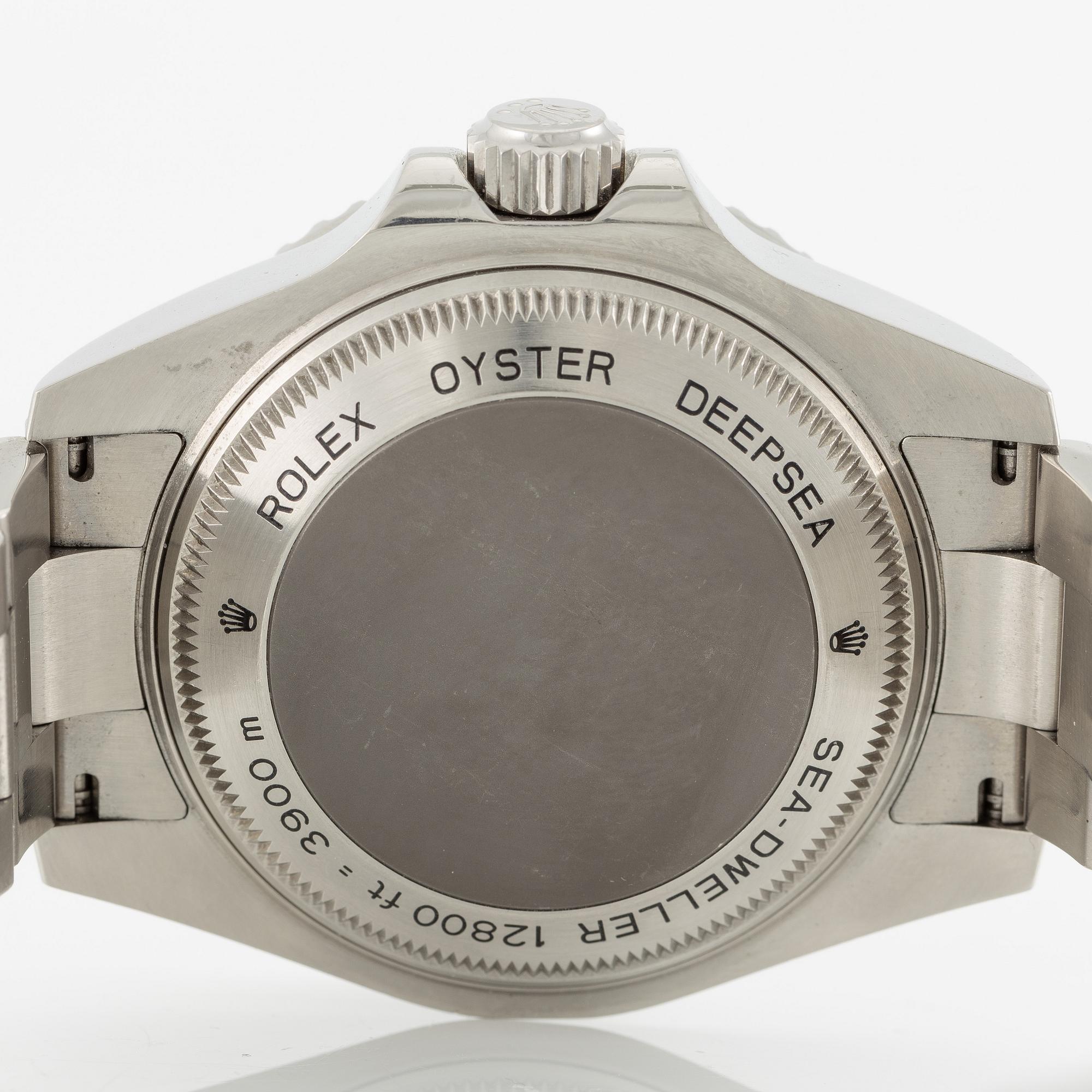 Rolex, Deepsea, Sea-Dweller, wristwatch, 44 mm.