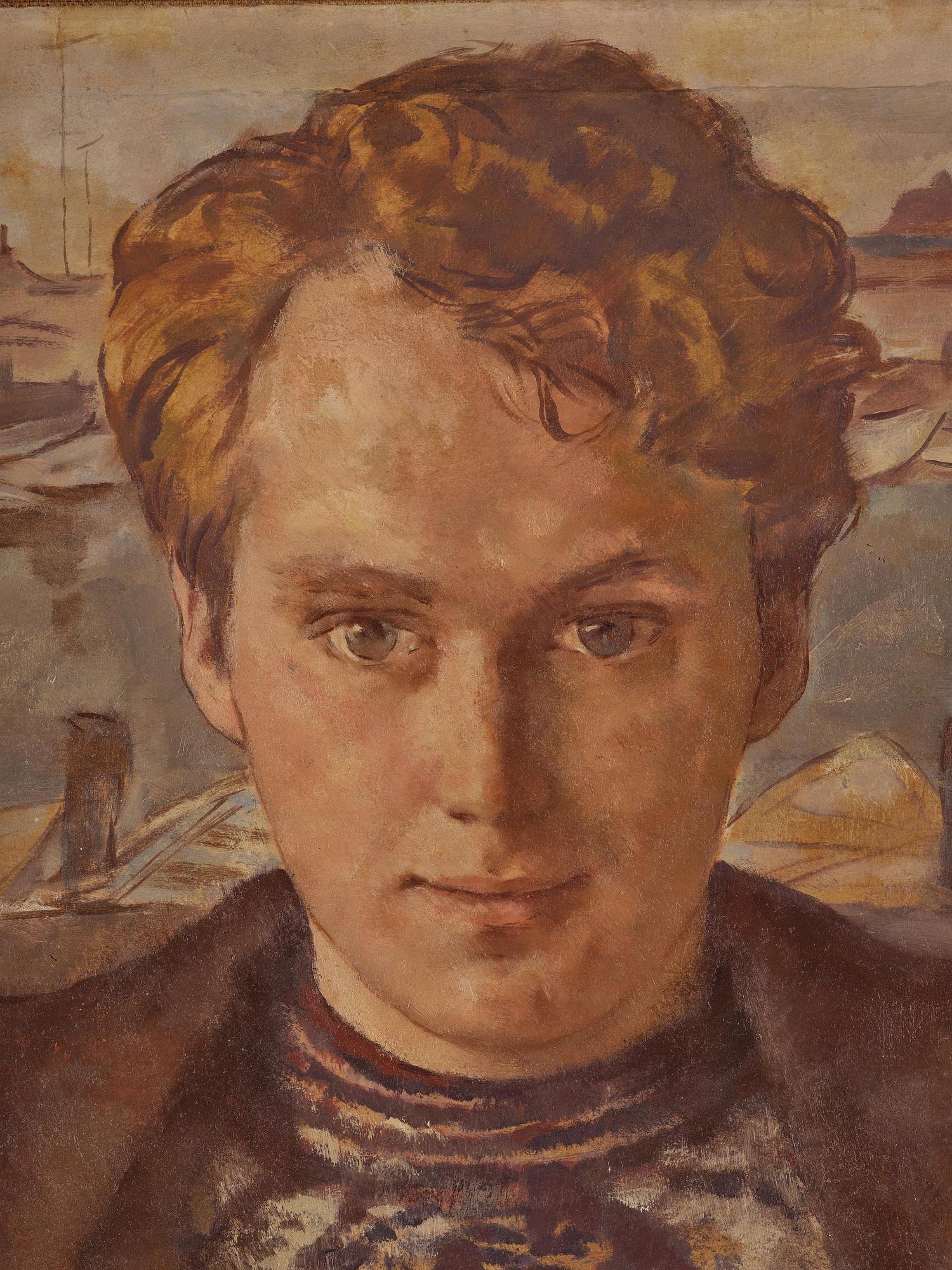 Lotte Laserstein, Porträtt av Bo-Göran Sleman.