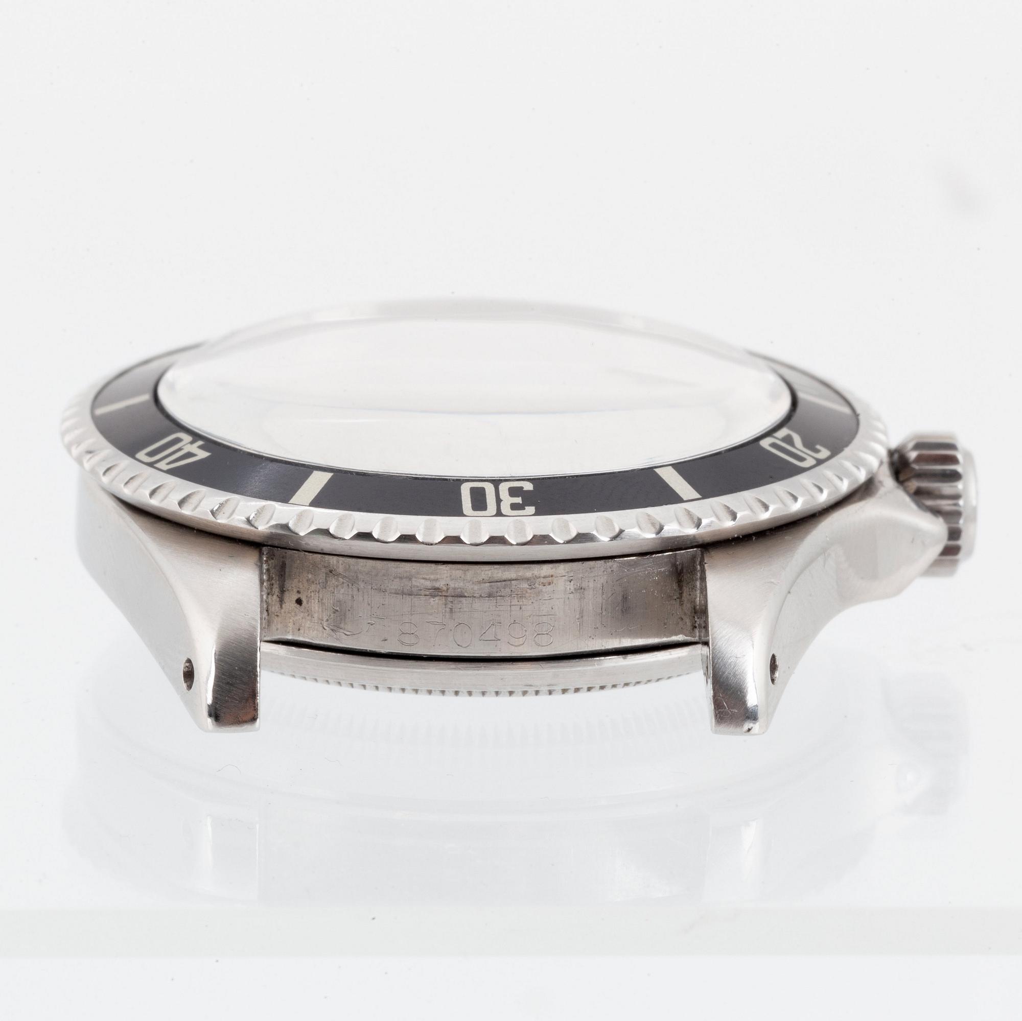 Rolex, Submariner, "Pointed Crown Guards, Chapter Ring, Exclamation Point, Gilt Dial".