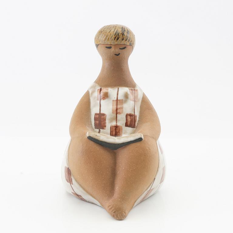 Lisa Larson, figurine "Charlotta" from the series "ABC Girls," Gustavsberg.