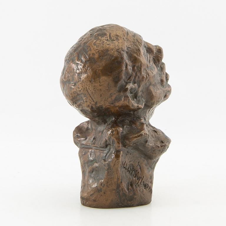 Helge Högbom, sculpture, "Pierrot".