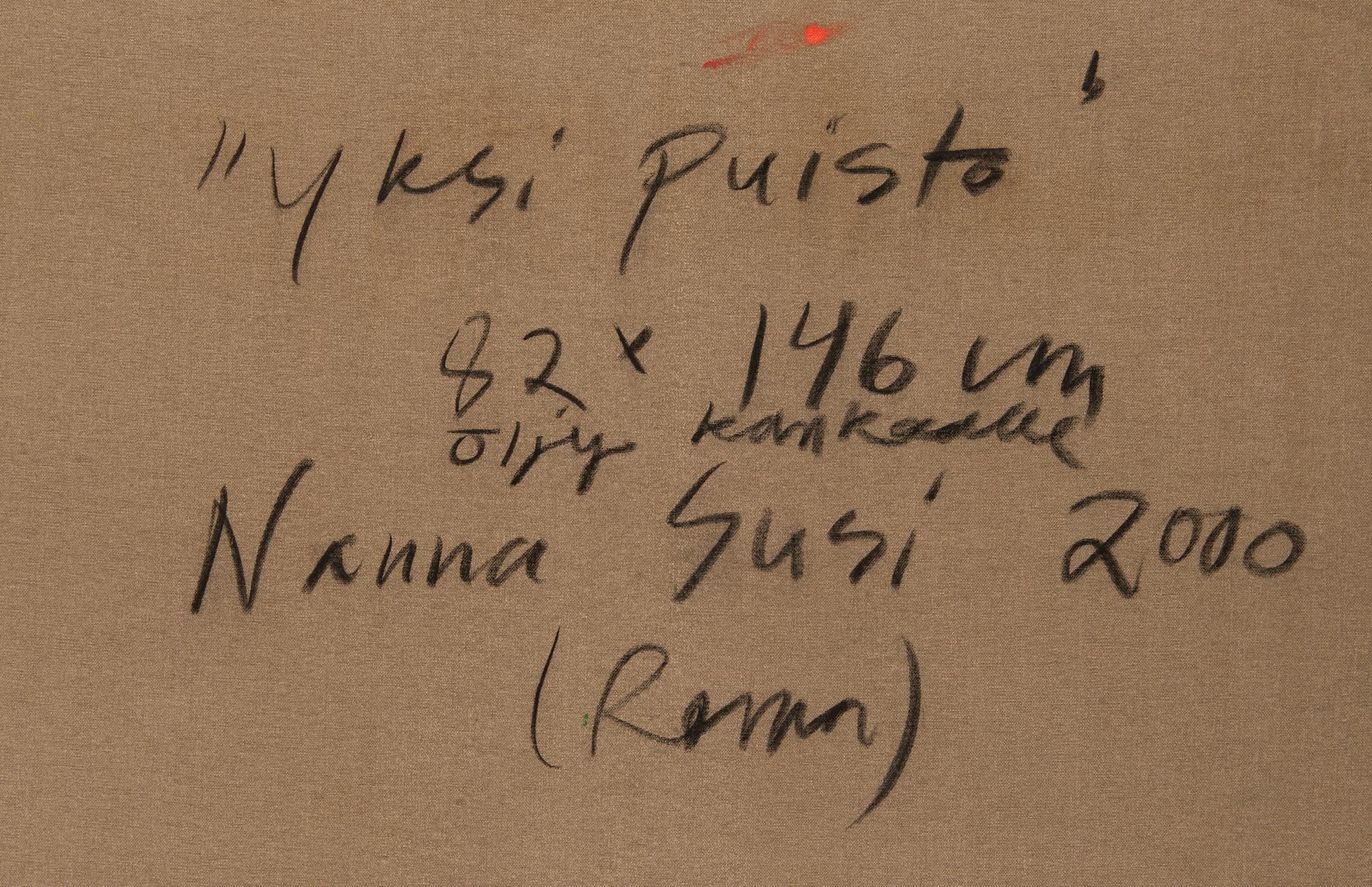 Nanna Susi, "Yksi puisto".