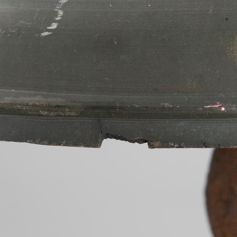 A 19th century bronze church bell.