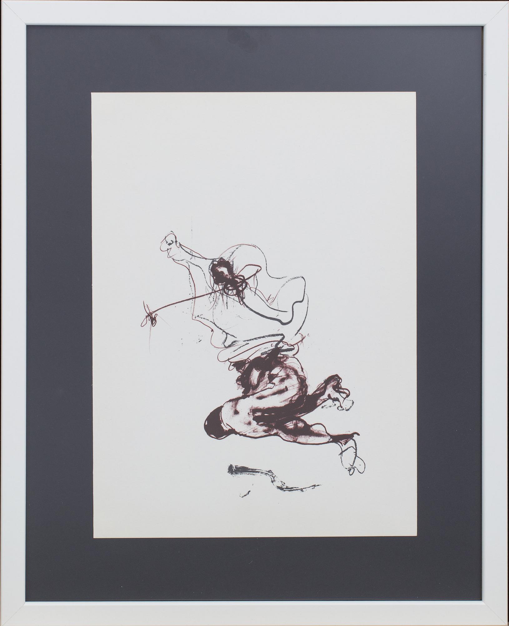 PAUL REBEYROLLE, färglitografi, ur Derrière le Miroir nr 250 1982.
