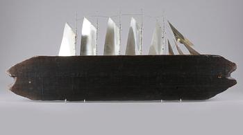 URBAN STRÖM, 2 st, väggskulpturer, signerade och daterade -82 och -83.