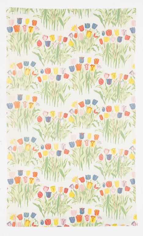 Curtains, 4 pieces, "Tulip", Josef Frank, Svenskt Tenn Company.