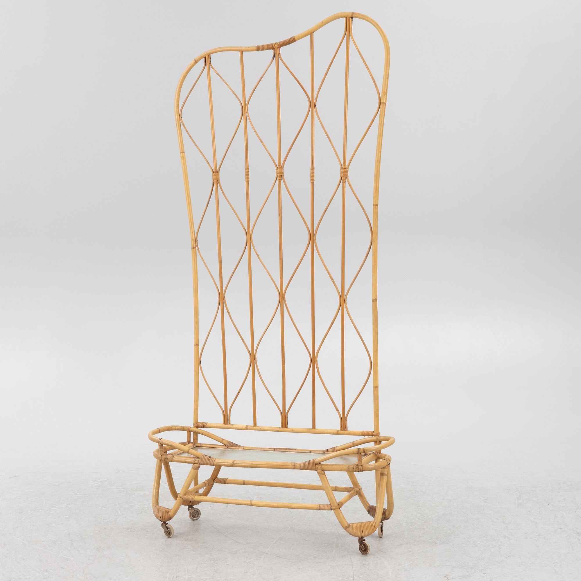 A plant stand with trellis, 1940s/50s.