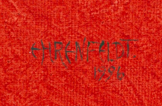 ANNA-STINA EHRENFELDT, oil on canvas, signed and dated 1996,