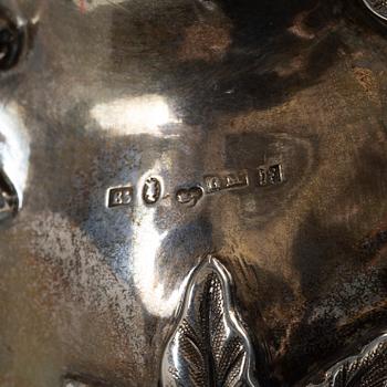 Gustaf Möllenborg, Feron, bowl on foot, silver, Stockholm, 1986.