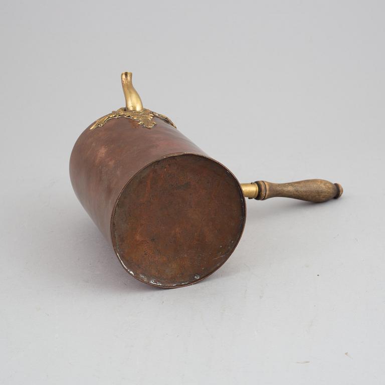 A Swedish rococo coffe pot, second half of the 18th Century.
