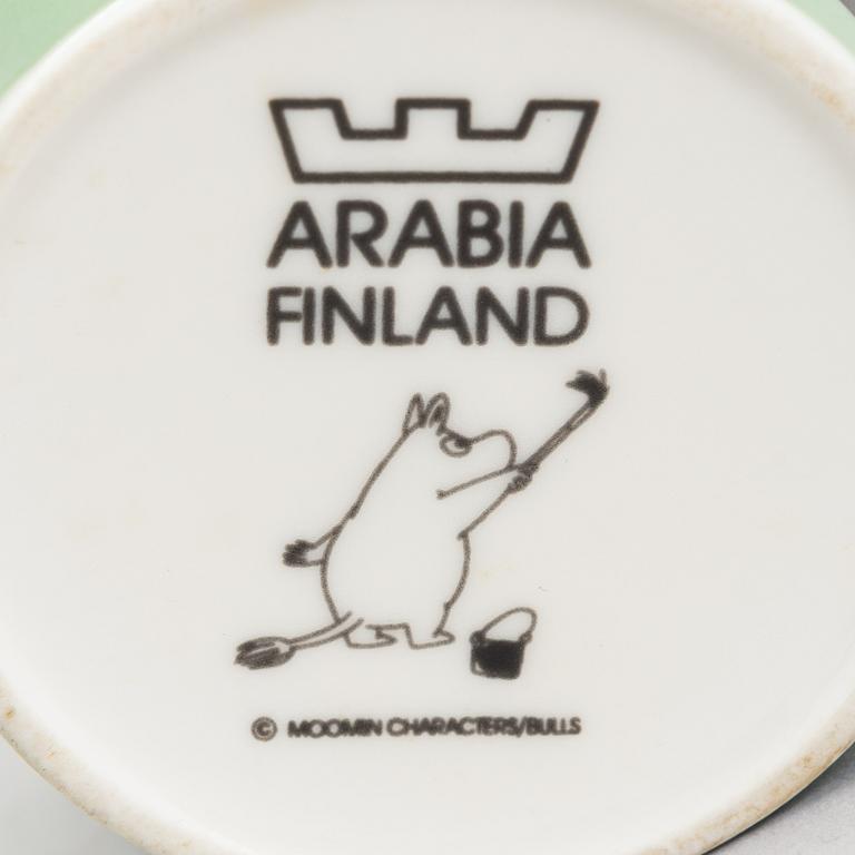 Muumimukeja, 2 kpl, posliinia, Arabia Finland 1990-1993.