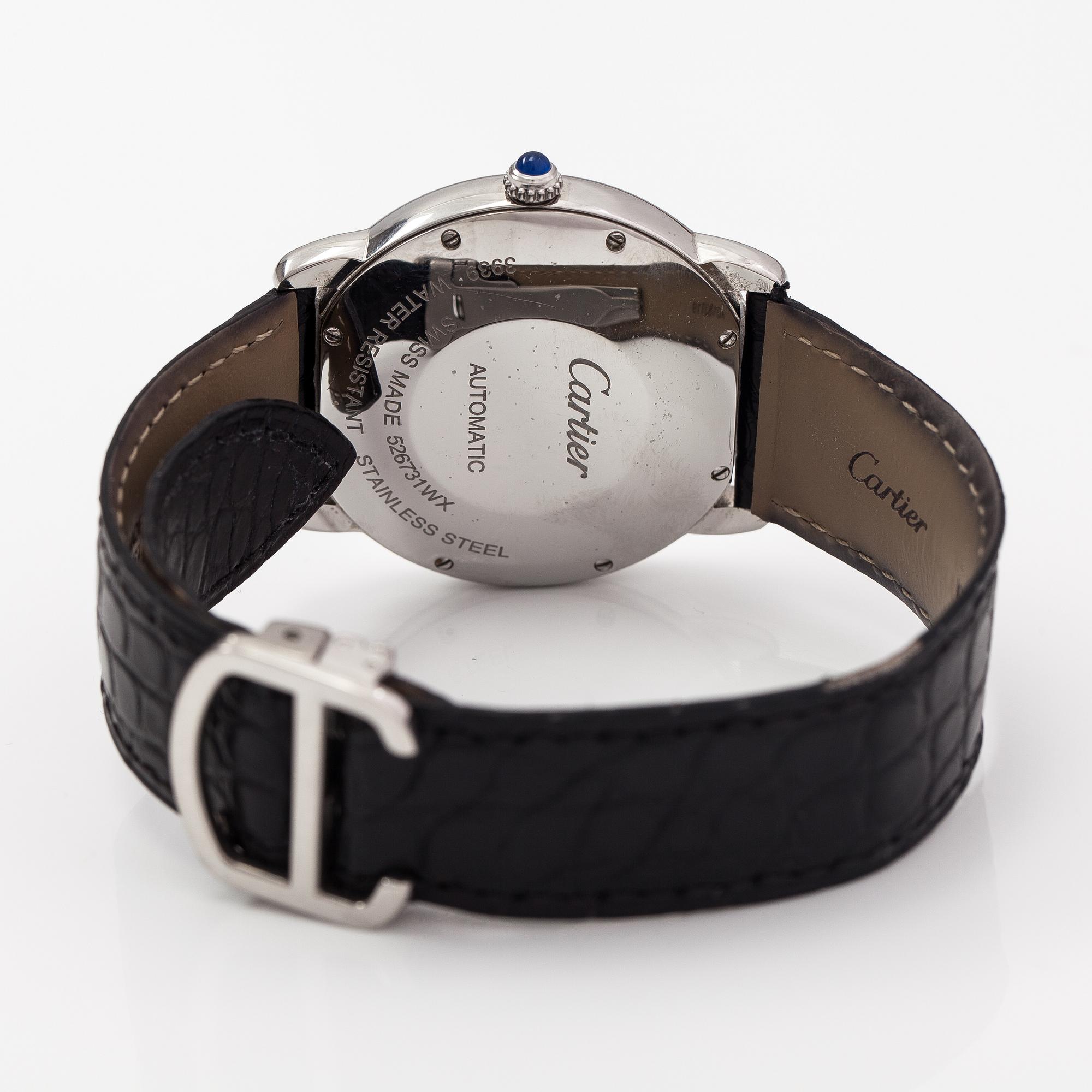 Cartier, Ronde Solo, armbandsur, 36 mm.