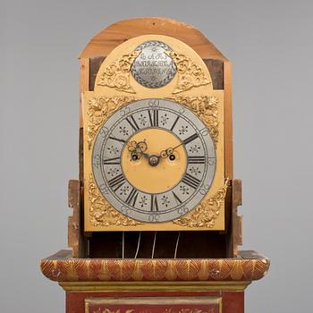 GOLVUR, barock, urtavla märkt Lars Björkholm, Köping, 1700-talets mitt.