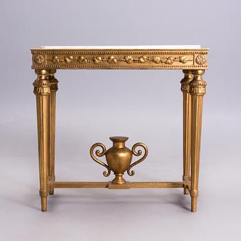 A CONSOLE TABLE, gustavian late 18th century, possibly Finland.