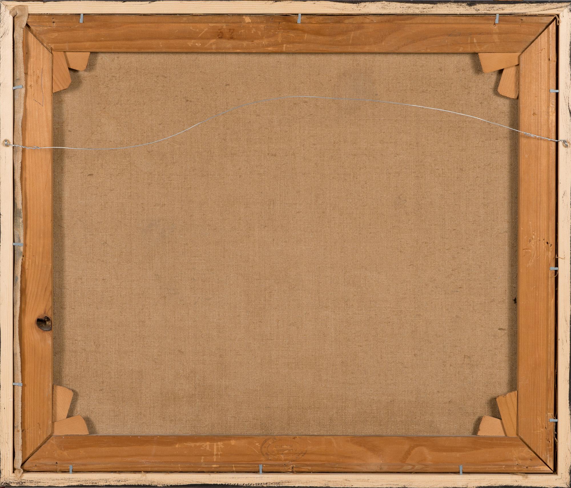 Lennart Segerstråle, oil on canvas, signed and dated 1936.