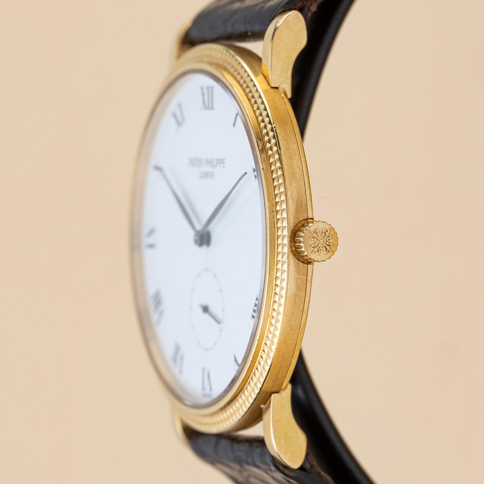 Patek Philippe, Calatrava, "Clous de Paris", ca 1990.