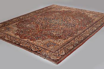 Matto, antique Sarouk, ca 421-428 x 316-324,5 cm.