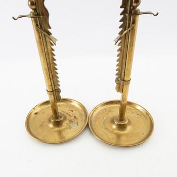 Candelabras, 2 pcs, first half of the 20th century.