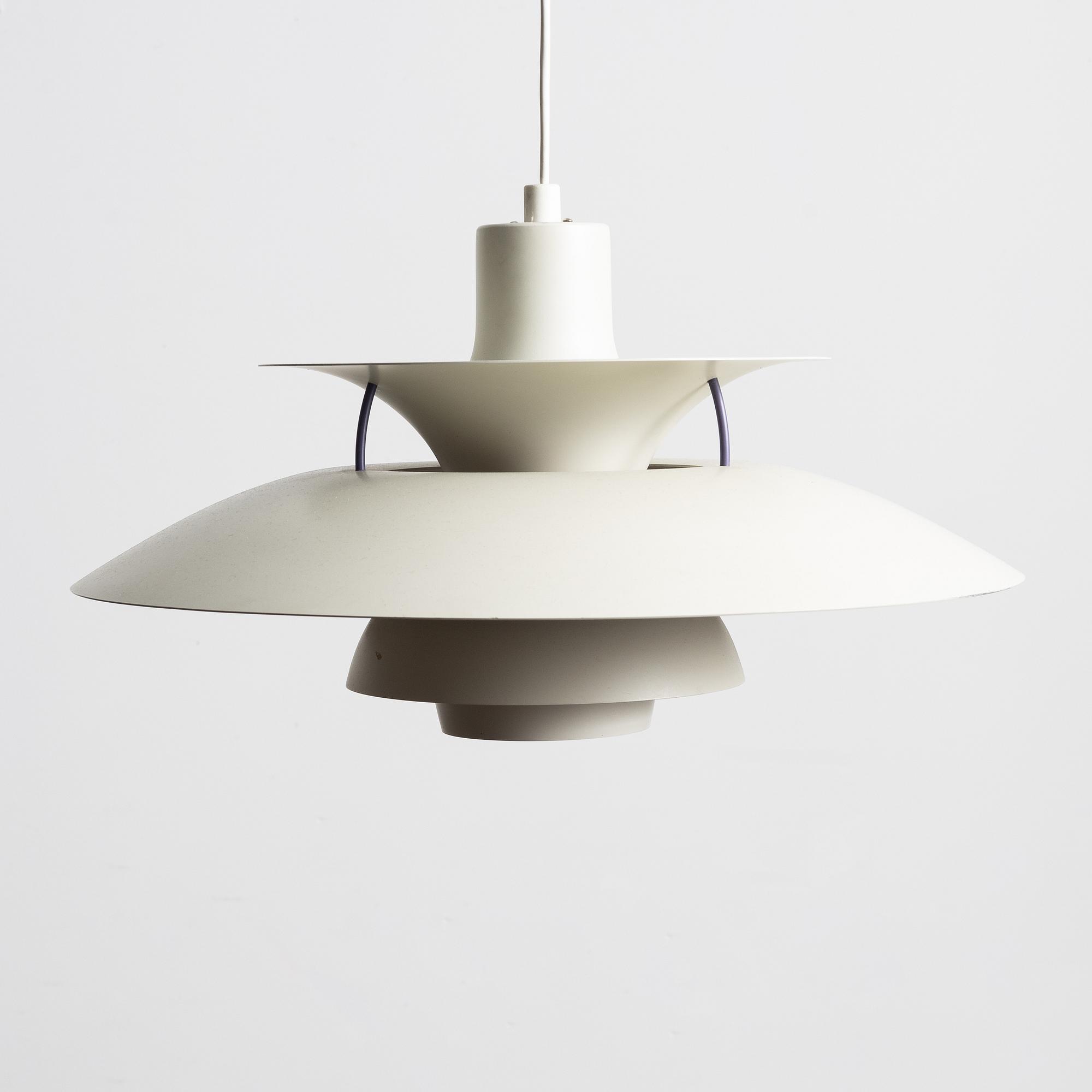 Poul Henningsen, a 'PH 5' pendant lamp, Louis Poulsen, Denmark.