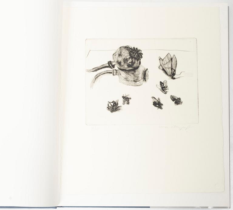Lena Cronqvist, Catalogue raisonné, “Copper Plate Prints 1974–2009”, with “Stilleben I”, etching, signed and numbered 21/25.