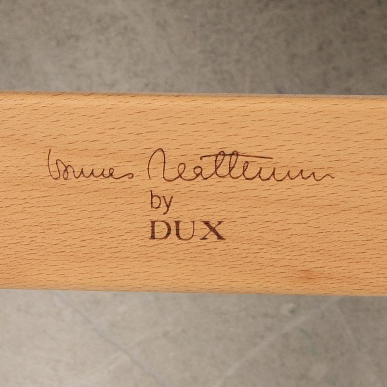 Bruno Mathsson, armchair with footstool, "Pernilla", Dux.