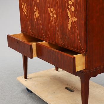 An inlay cabinet, SMF Möbelbolaget, Tranås, 1940's.