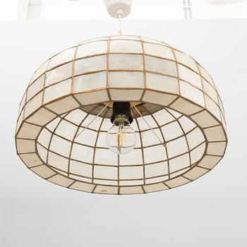 Anders Pehrson, "Knubbling Special", taklampa, producerad i en begränsad upplaga om ca 10 exemplar, ateljé Lyktan, 1970-tal.