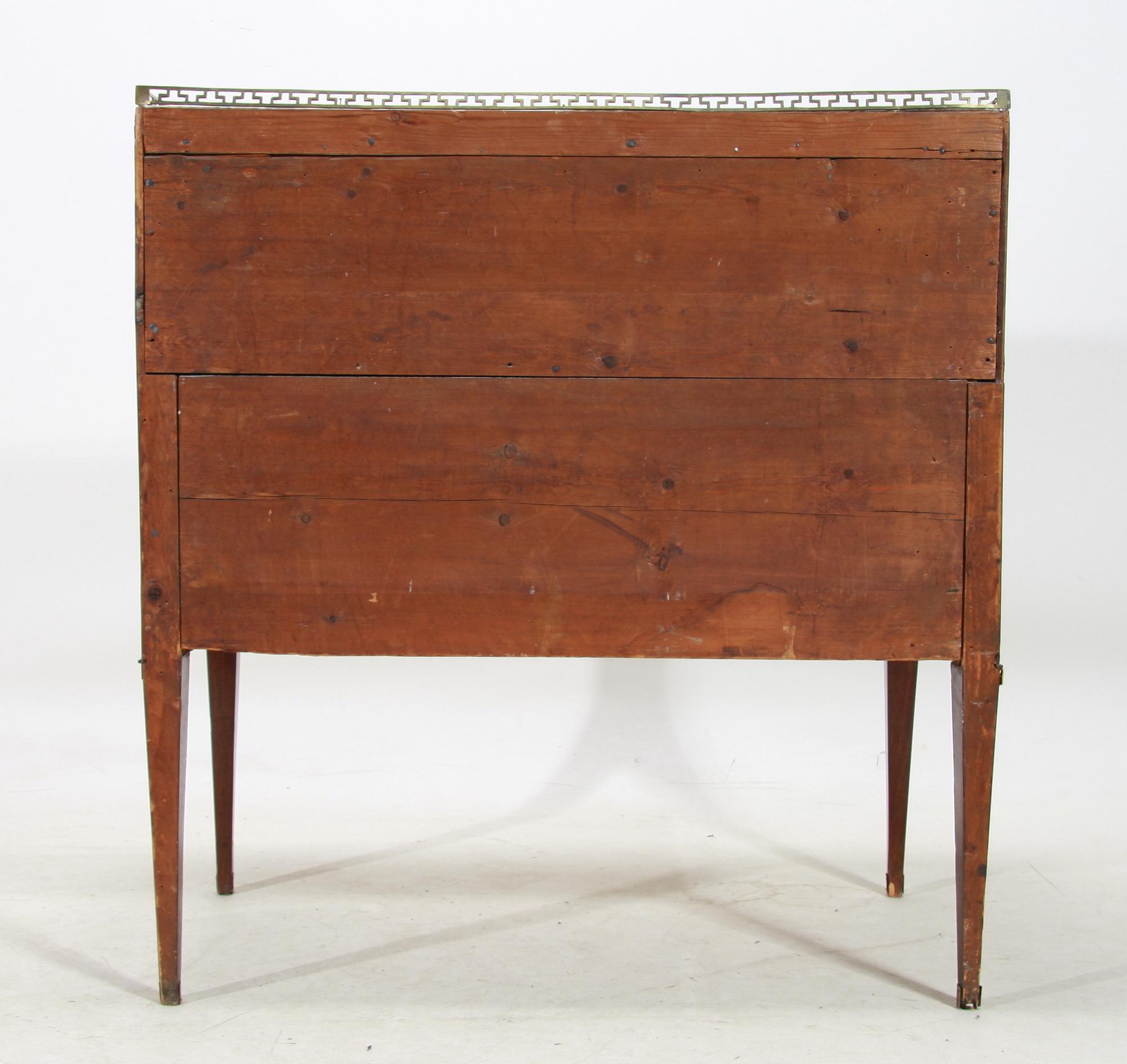 SEKRETÄR, sengustaviansk. Omkring 1800.