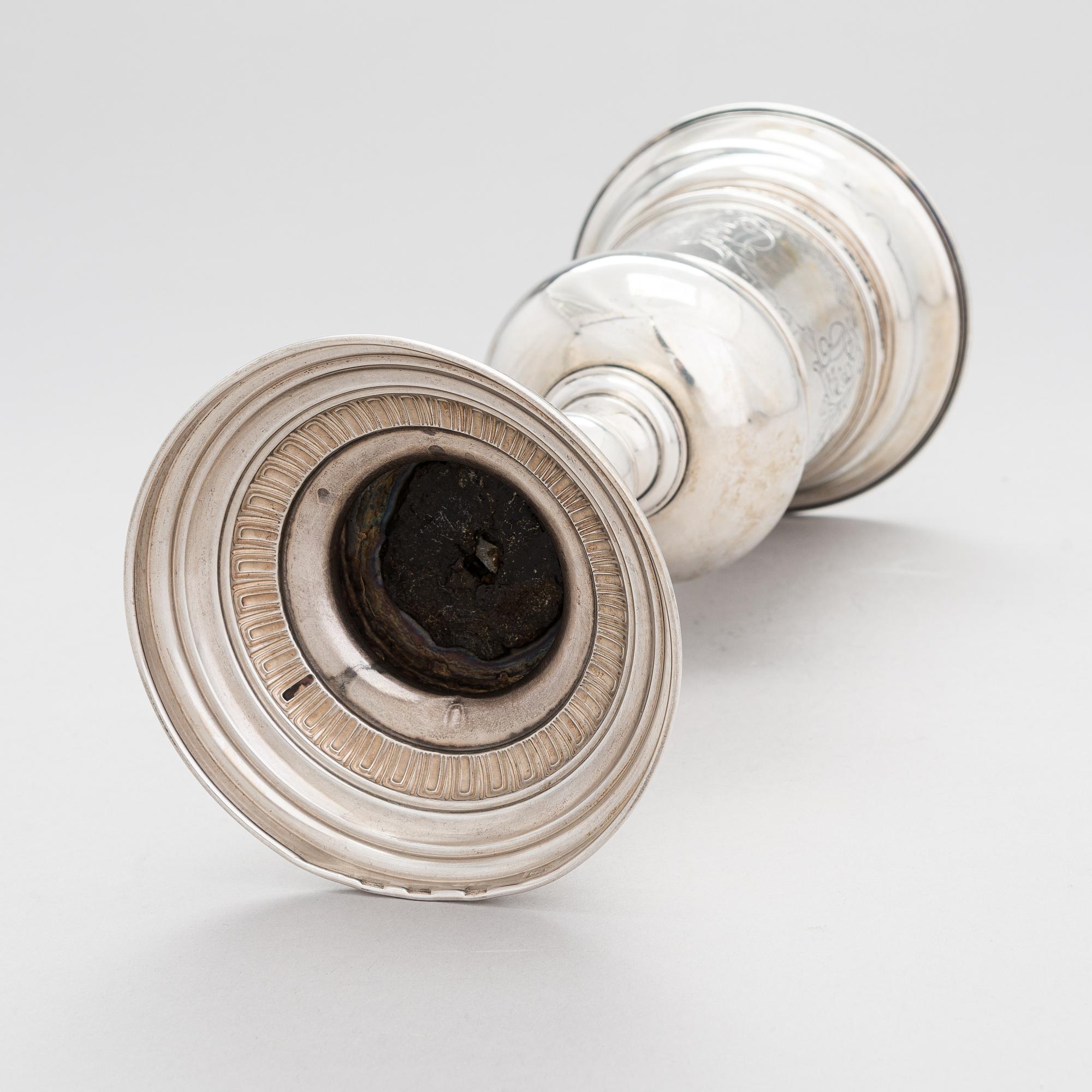 A silver goblet, Germany around 1900.