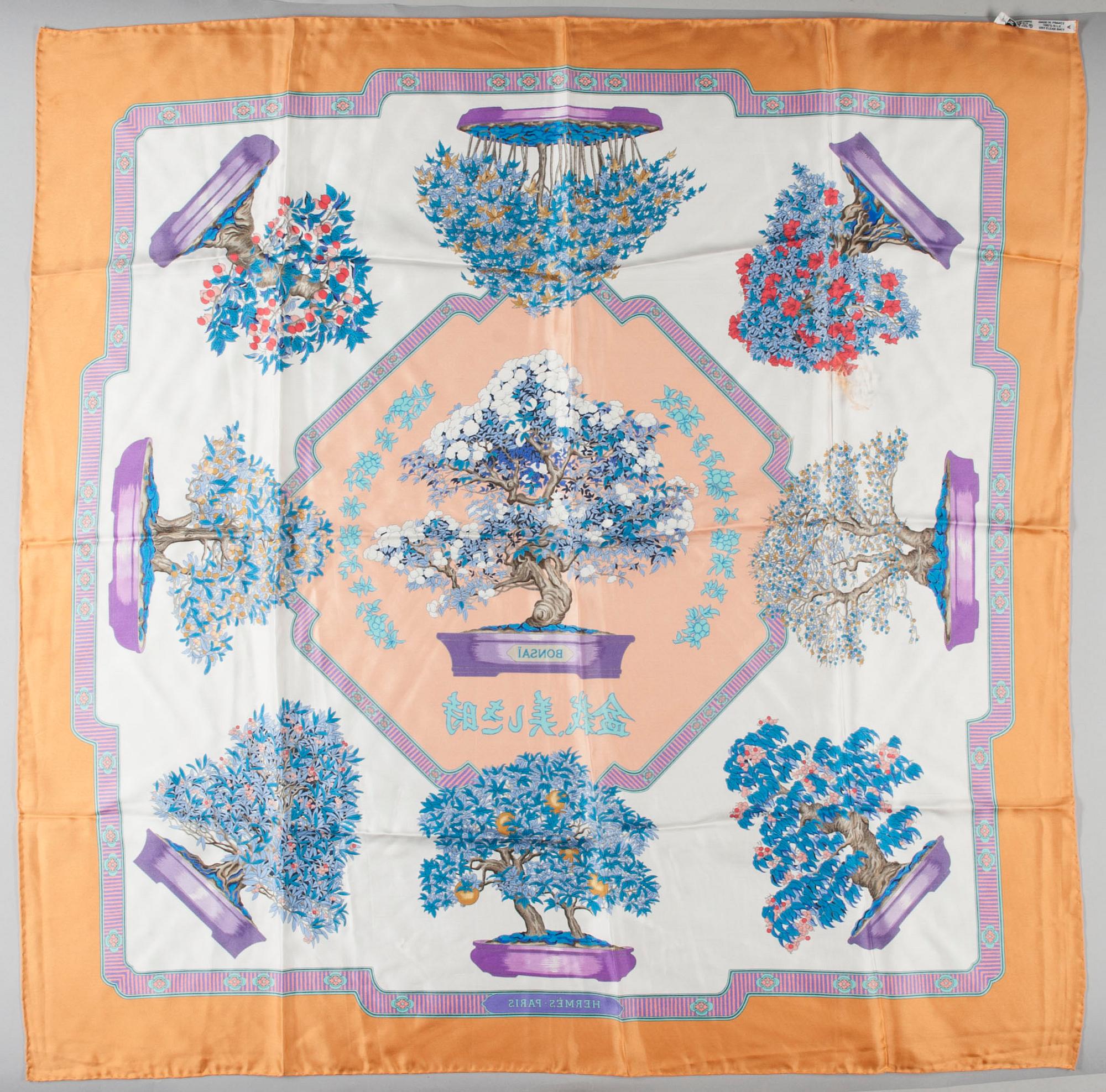 SCARF, "Les Beaux Jours de Bonsai", Hermès.