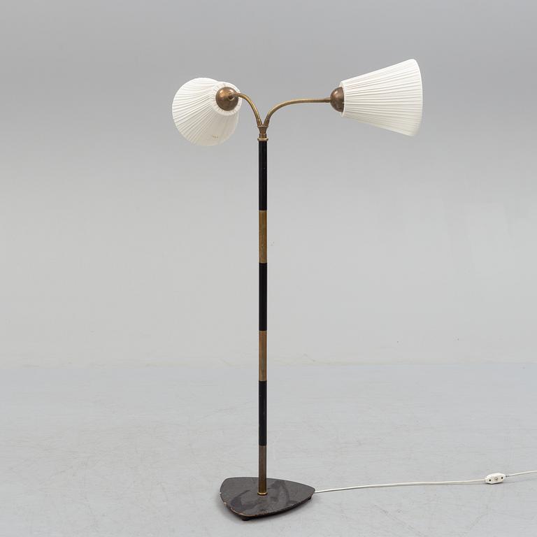 a mid 20th century floor lamp.