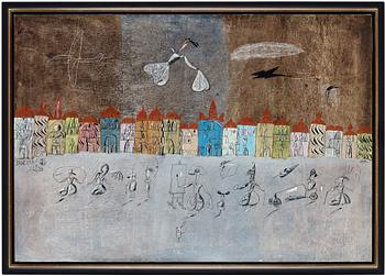 Madeleine Pyk, "Partitur G moll moln".