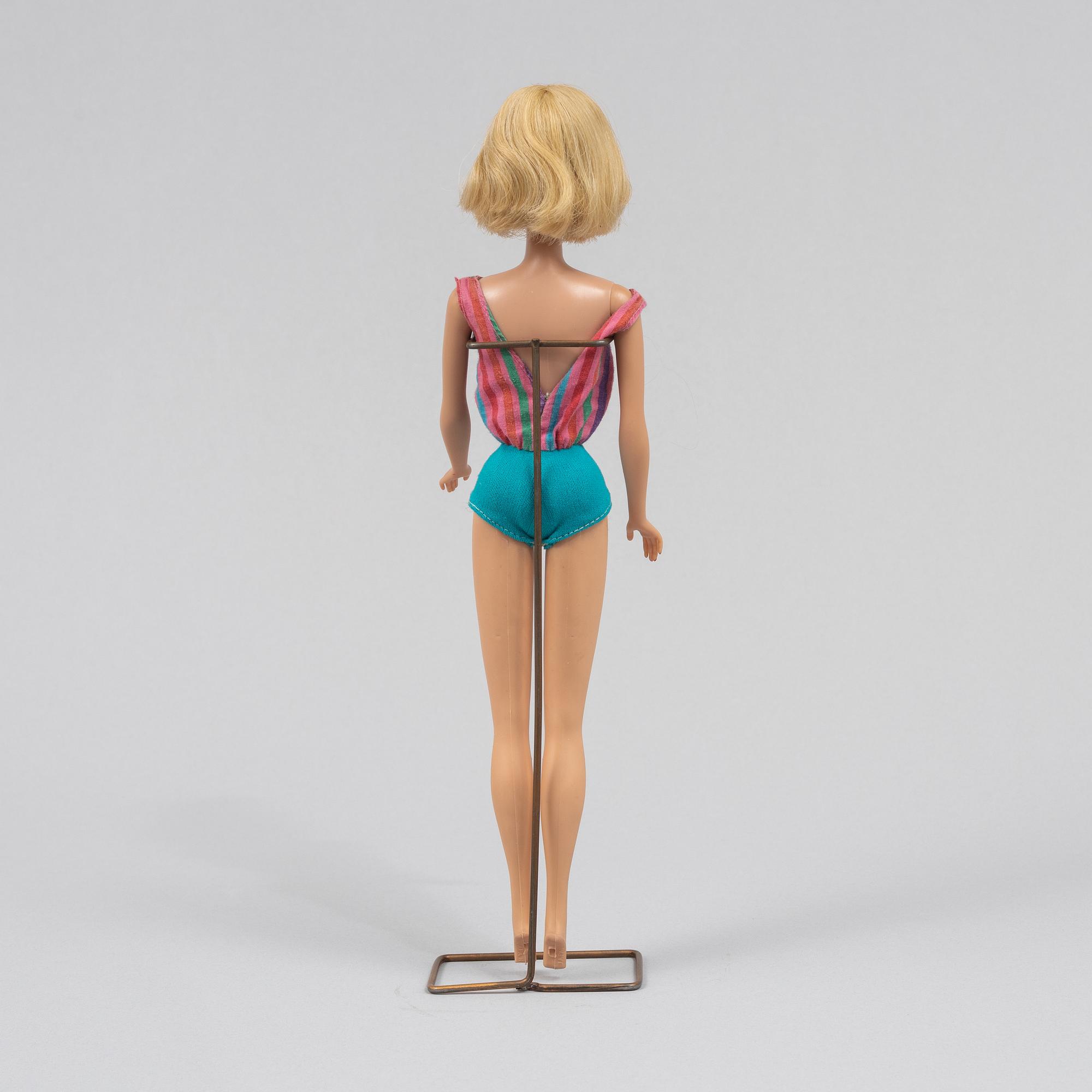 Barbie, doll, vintage "American Girl", Mattel 1966.