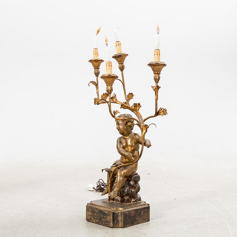 Table lamp/Candelabrum 20th century.