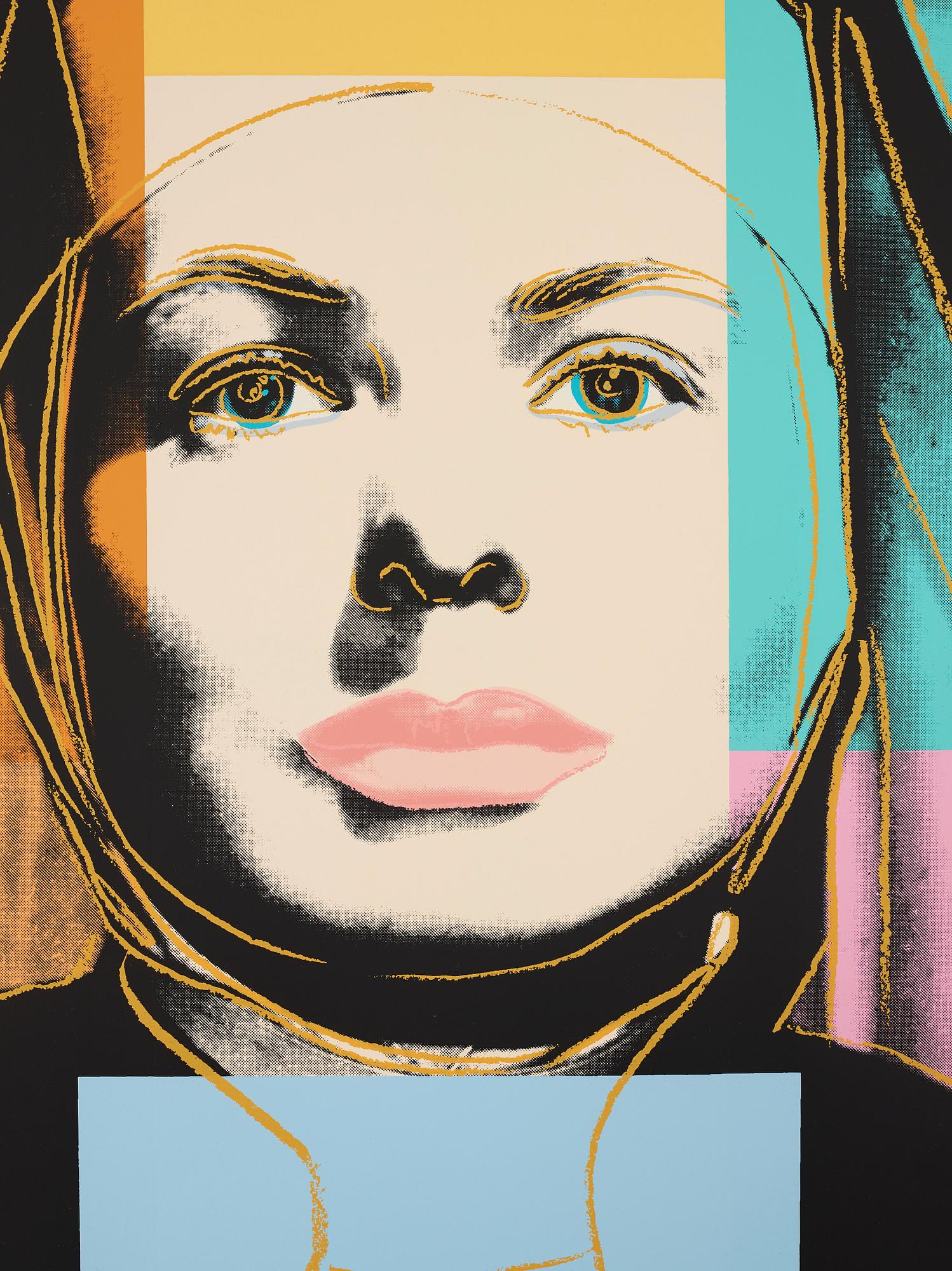 Andy Warhol, "Three portraits of Ingrid Bergman by Andy Warhol".