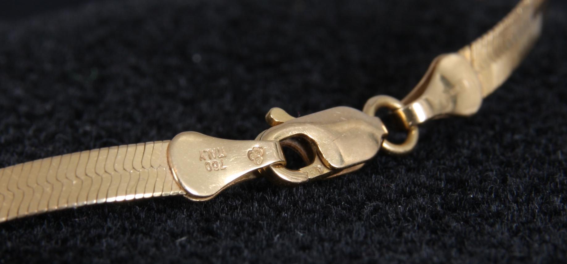 RING SAMT ARMBAND, guld, tot vikt, 7g.