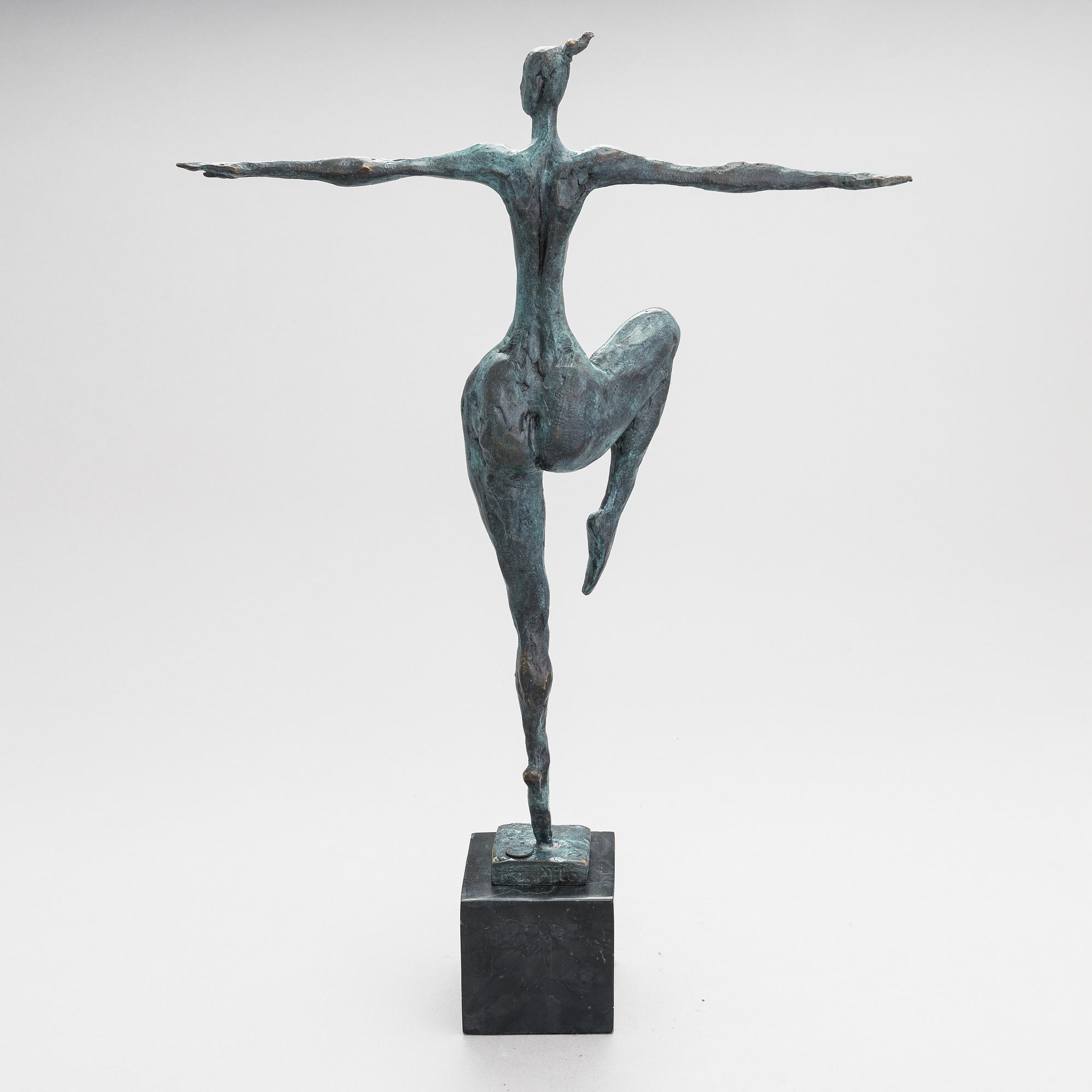 Miguel FernandoLopez, bronze, signed, foundry mark.