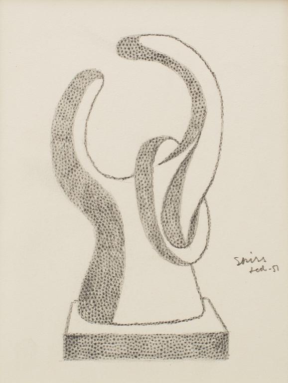 LARS ENGLUND, Pencil, signed anda dated -51.