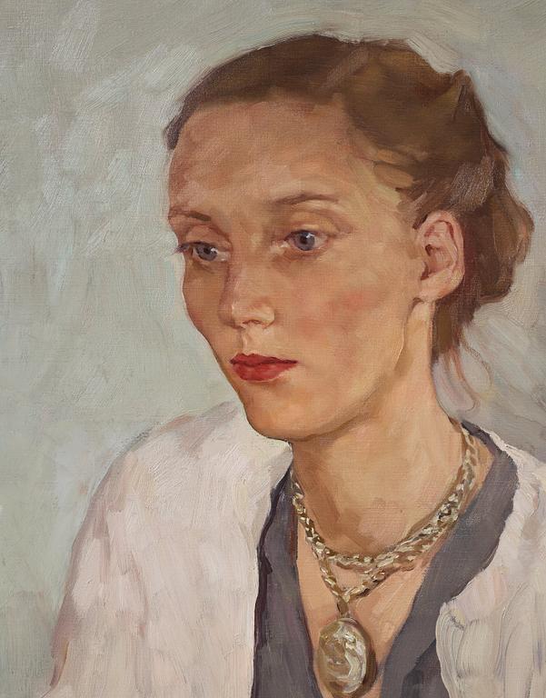 Lotte Laserstein, Portrait of Else Becker.