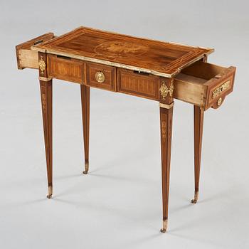 A Gustavian late 18th century table by Georg Haupt (not signed), master 1770.